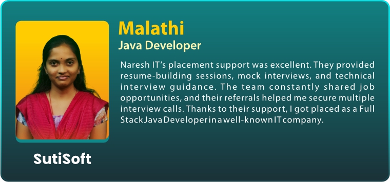 java Placed Students 3